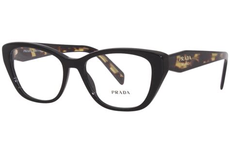 Prada PR 19WV 1AB1O1 53 Black Eyeglasses 